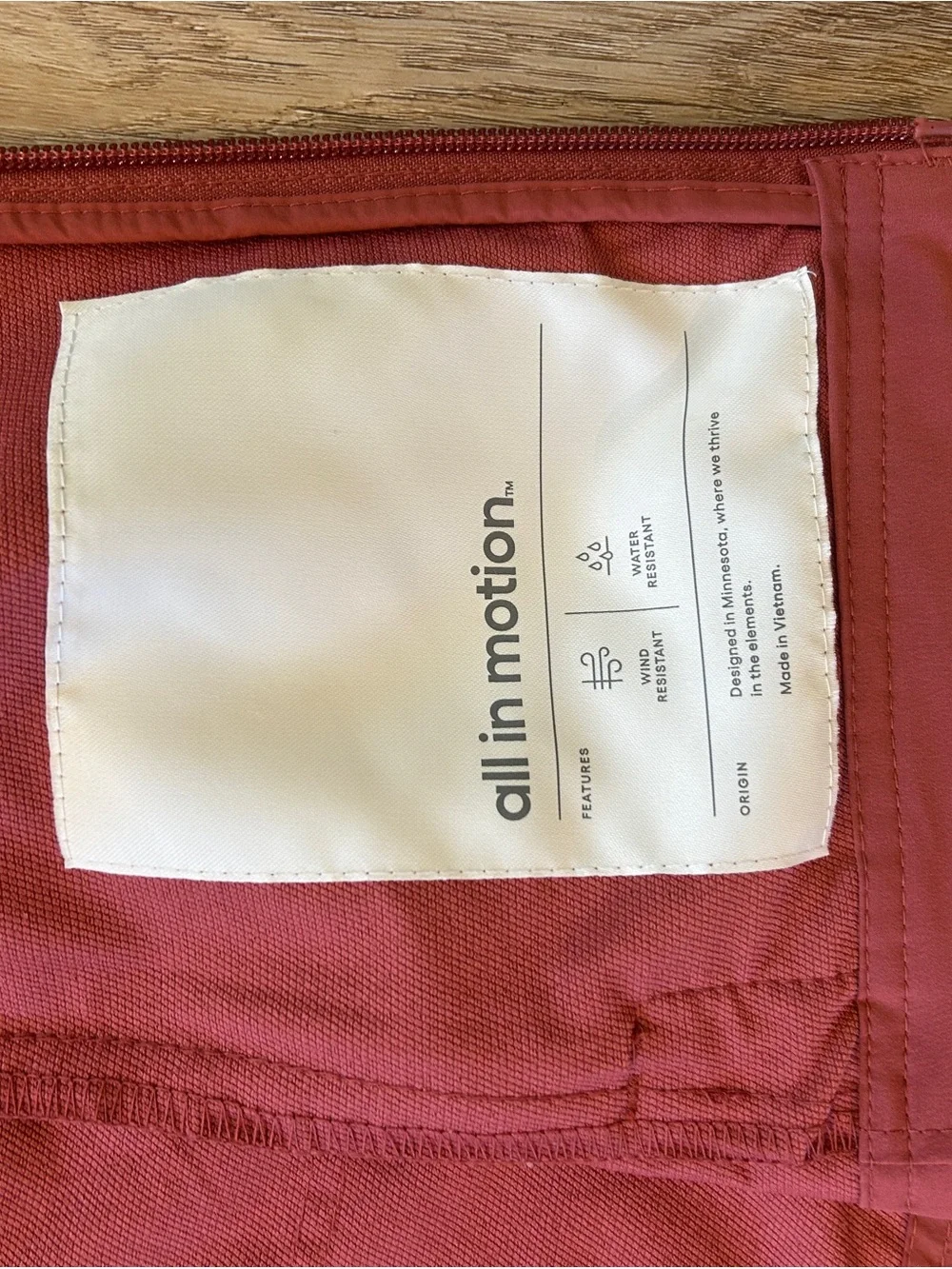 Youth 14 Waterproof Hooded Jacket - Dusty Rose